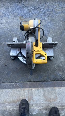 12” dewalt compound miter