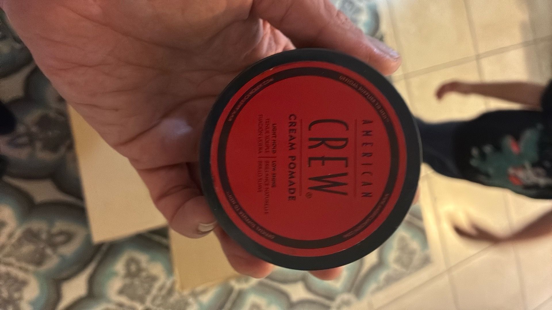 American crew cream pomade light hold