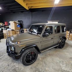 22 INCH NEW WHEELS AMG STYLE G63 FOR MERCEDES BENZ G WAGON G500 G550 WITH NEW TIRES !!!