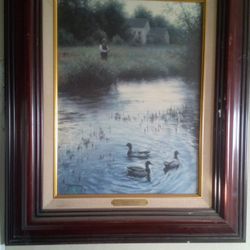 Robert Duncan Peaceful Evening On Canvas