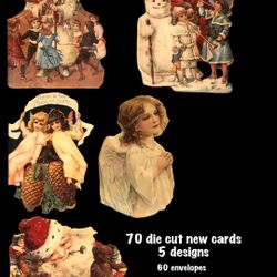 70 Brand-new Die Cut Christmas Cards