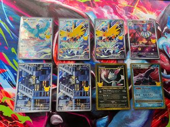 Pokemon 30th Anniversary Cards - FT
