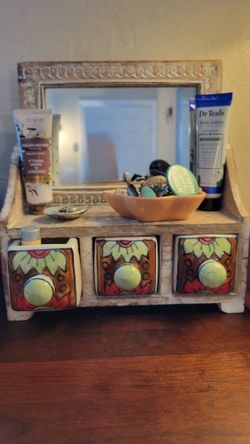 Jewelry Case w Mirror