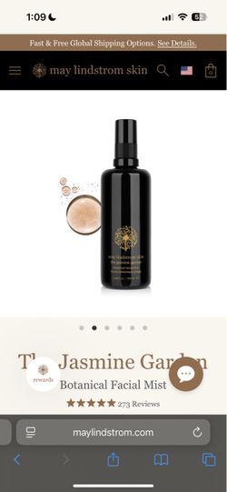 May Lindstrom Skin “The Jasmine Garden”Botanical Facial Mist