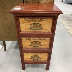 3 Drawer 2 Tone Cabinet 