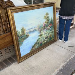 Large Painting W. Hodges 