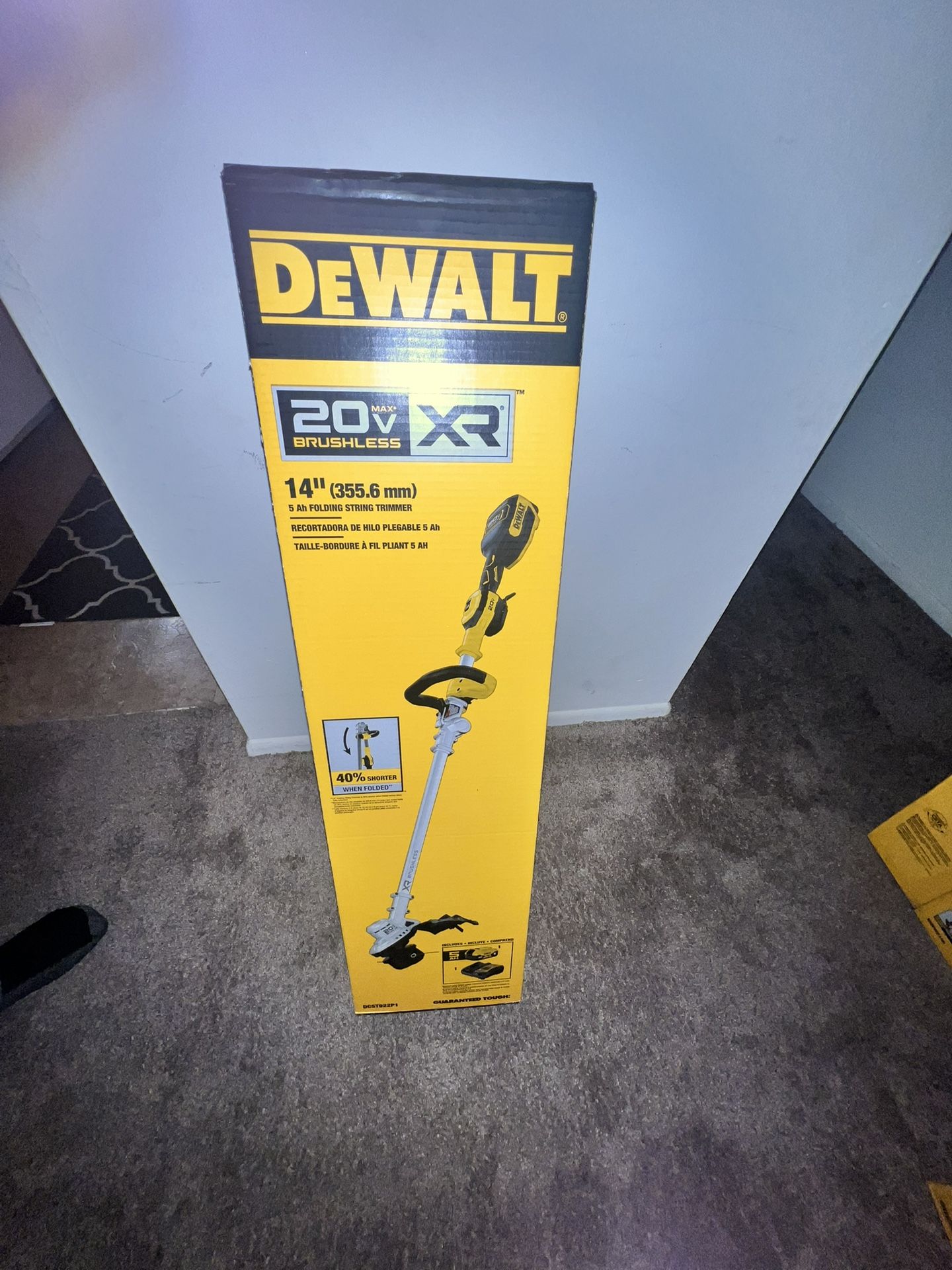 20v Dewalt 14” String Trimmer Brand New Still In box