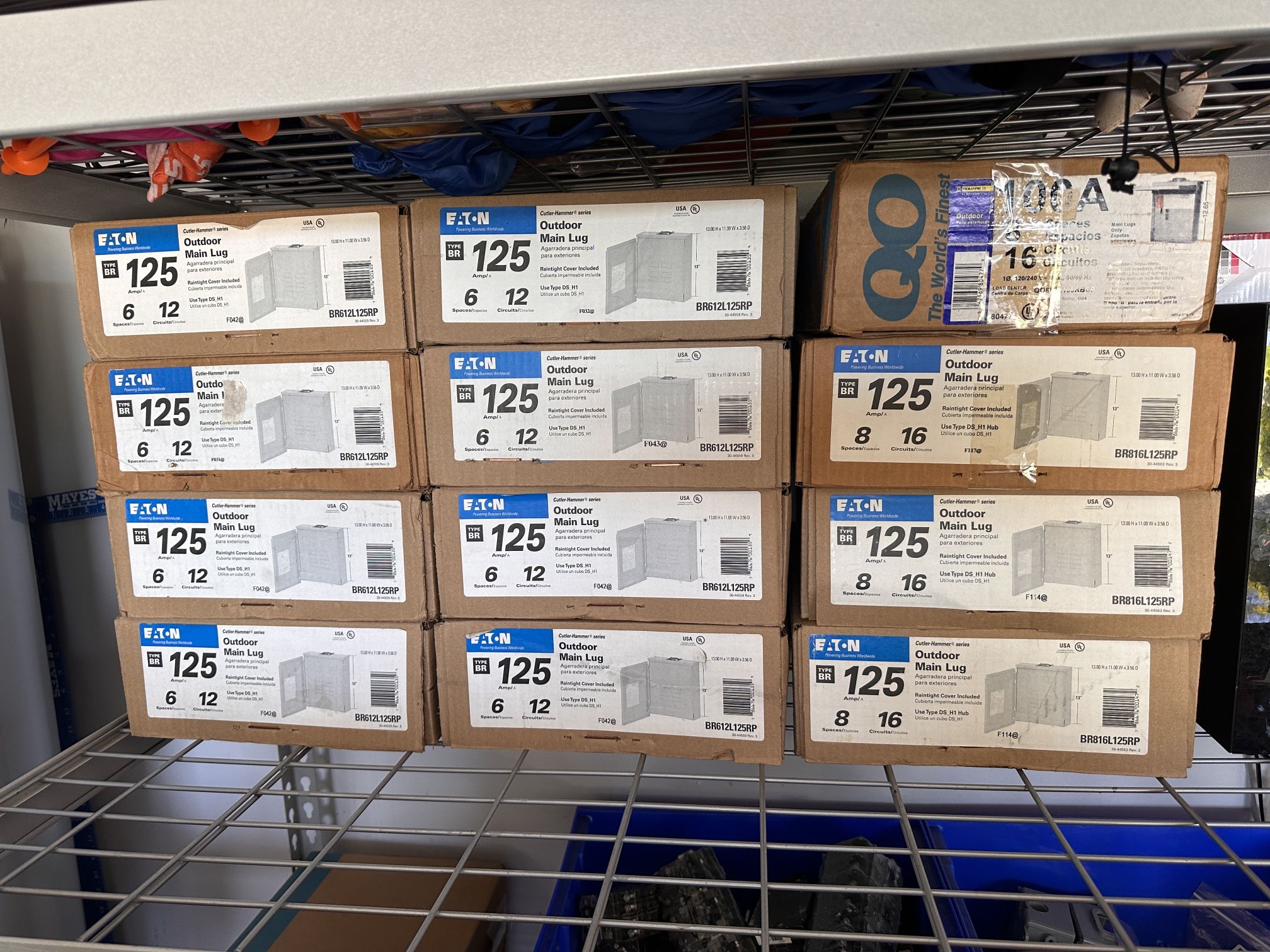 Eaton 125A LoadCenter