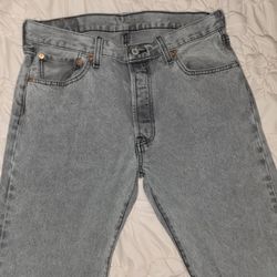 Gray 501 Levi's 