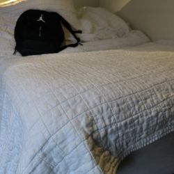 Queen Bed With Adjustable Massage Frame