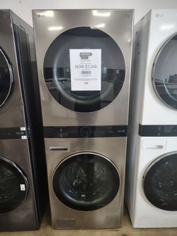 LG washtower WKE100HVA