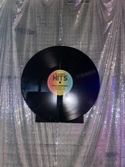 44” Vinyl Record Cardboard Cutout Stand-up