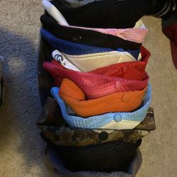 A bunch of hats