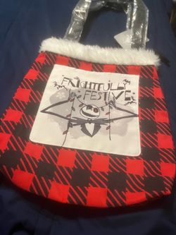 Nightmare Before Christmas Tote Bag