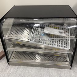 Warming display case