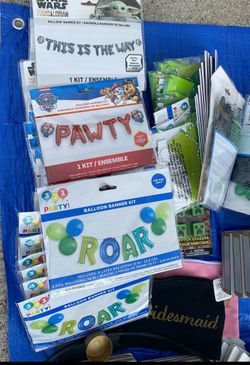 Party supplies