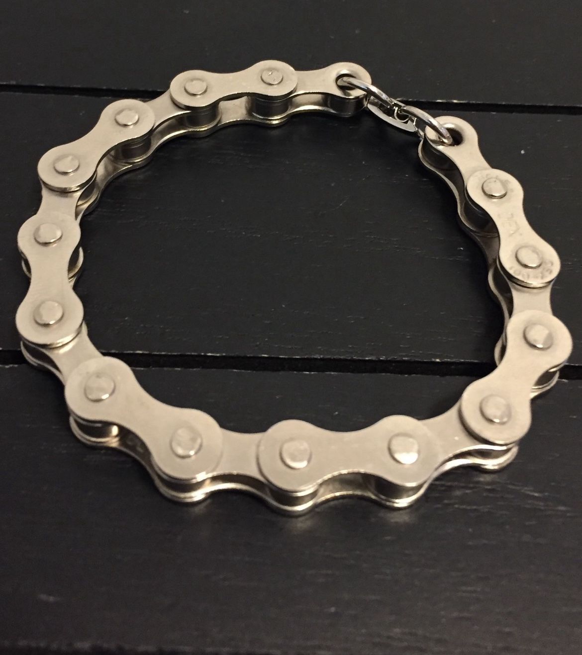8.5 Inch Stainless Steel Motorcycle Biker Chain Bracelet/ Hot New 2025 Fashion Drip Jewelry/ We Ship Fast!