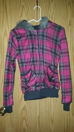 Medium reversible pink/grey jacket