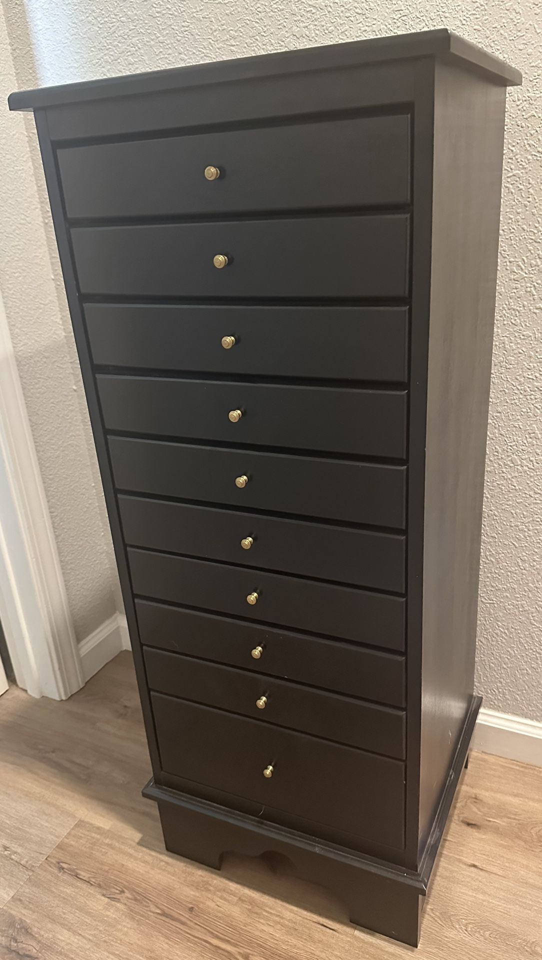 Jansen Sheet Music Maple Cabinet w/ 10 Pull Out Drawers