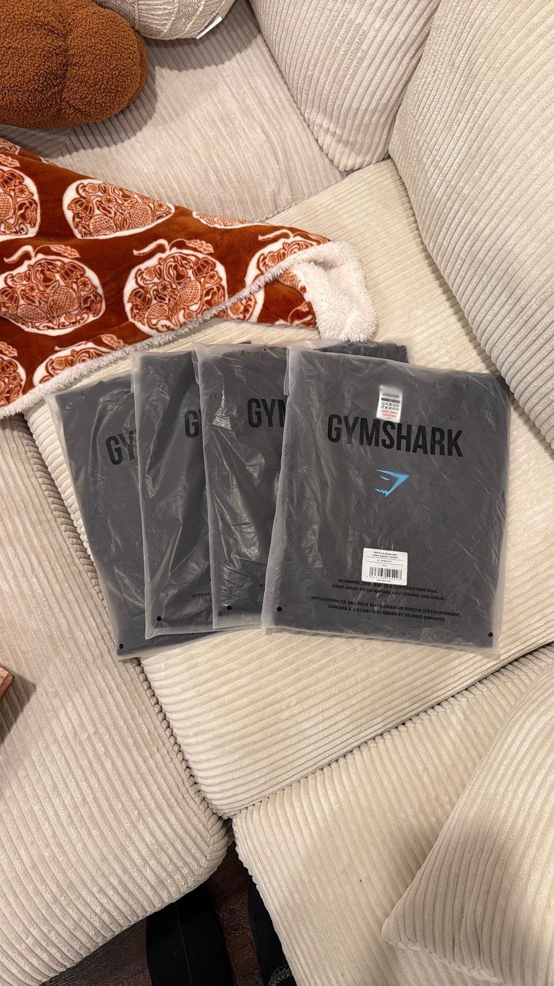 Gymshark Onyx 5.0 Seamless Long Sleeve