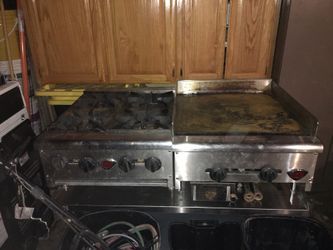 Stove for restaurant