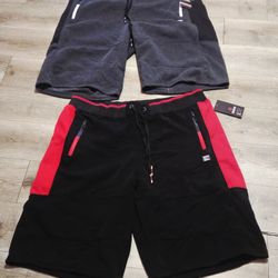 2 Pairs NEW akademiks Pull On Shorts Size 5XL with Tags $10 Each