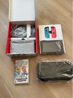 Brand New Nintendo Switch Improved Battery + Game 🔥🎮