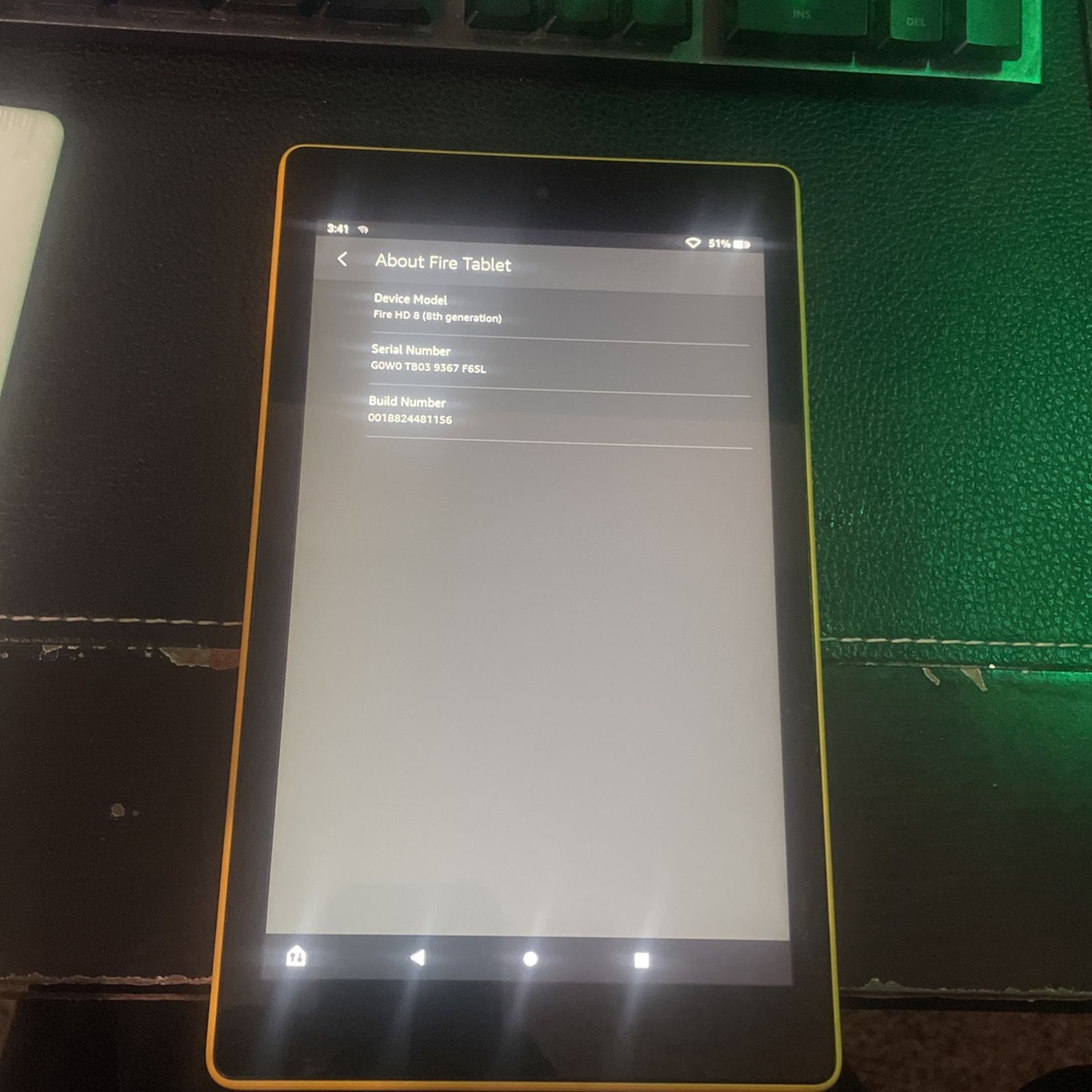 Amazon Fire Tablet 8th Generation