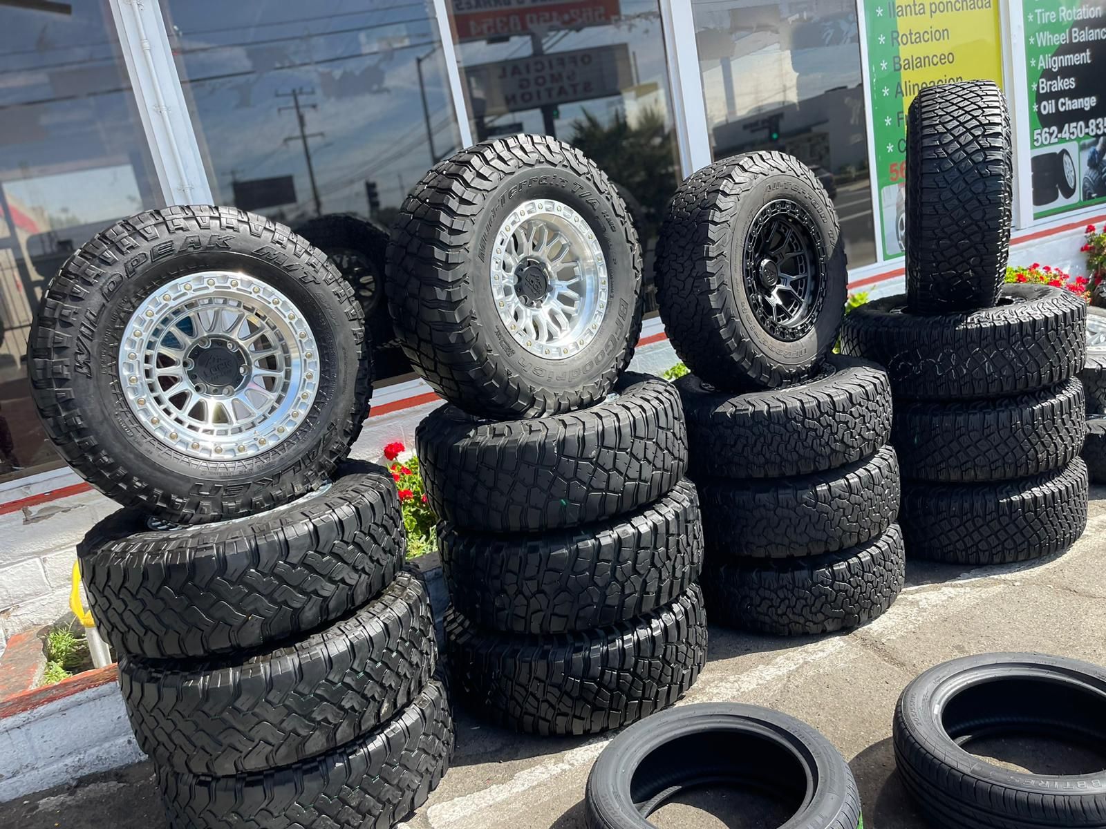 Bendo Rines Nuevos Con Llantas Usadas Para Toyota Tacoma Chevy Silverado 