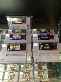 Super Nintendo Video Games
