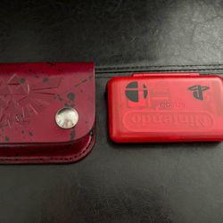 Retroid Pocket Flip With Custom Leather Case and Extras