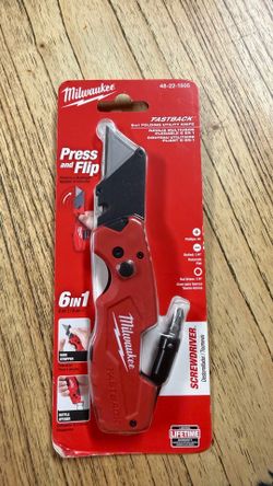 Milwaukee fastback folding utility knife