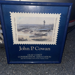 Redfish, Quail and Deer Skull Paintings