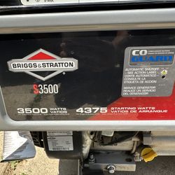 Briggs And Stratton S3500 Generator