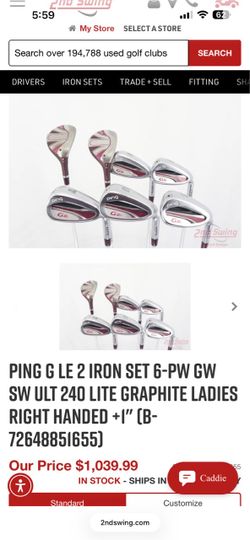 Ping G LE2 Ladies Golf Set