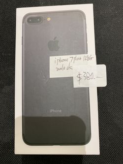 iPhone 7+ 128g unlocked like new condition. $380
