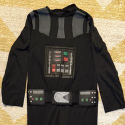Star Wars Darth Vader Kids Halloween And Pretend Costume With Cape, Medium (8-10)