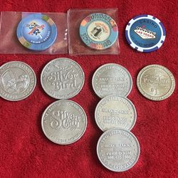 Lot DUNES OASIS SUNDANCE HOTEL CASINO $1 GAMING POKER CHIP TOKEN COIN LAS VEGAS ‼️ More Than 1000 RaRE - VINTaGE & Designer Items Here ...