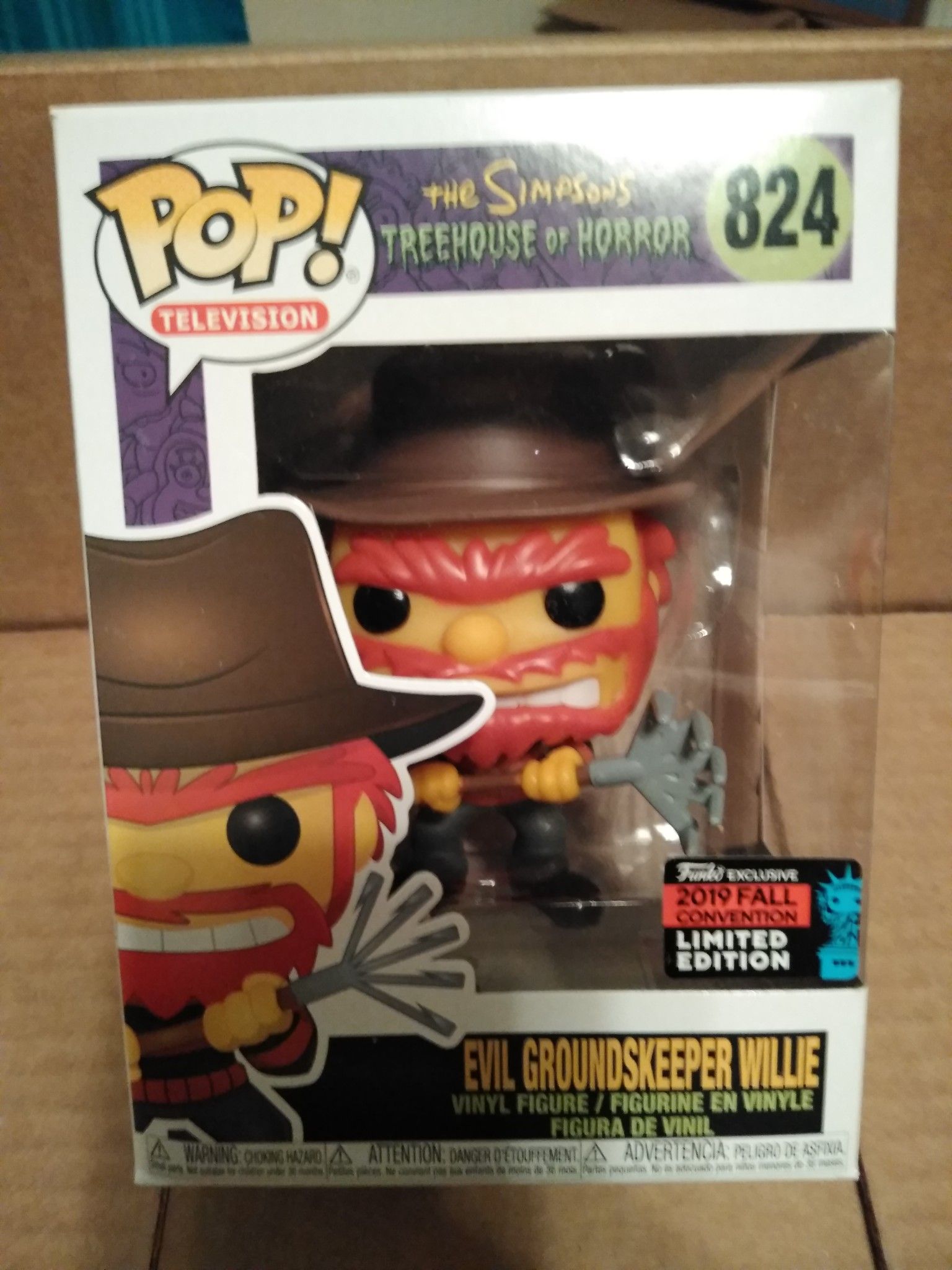 Evil Groundskeepers Willie Nycc Funko pop