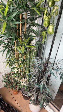 Bundle Of Artificial Plants