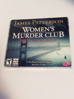 Jame Patterson Women's Murder Club DeTh in Scarlet - Pc Game