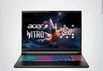 NEW SEALED- Acer Nitro V 16S AI Gaming Laptop | AMD Ryzen 7 260 Processor | NVIDIA GeForce RTX 5060 Laptop GPU (572 AI Tops) | 16" WUXGA IPS 180Hz Dis