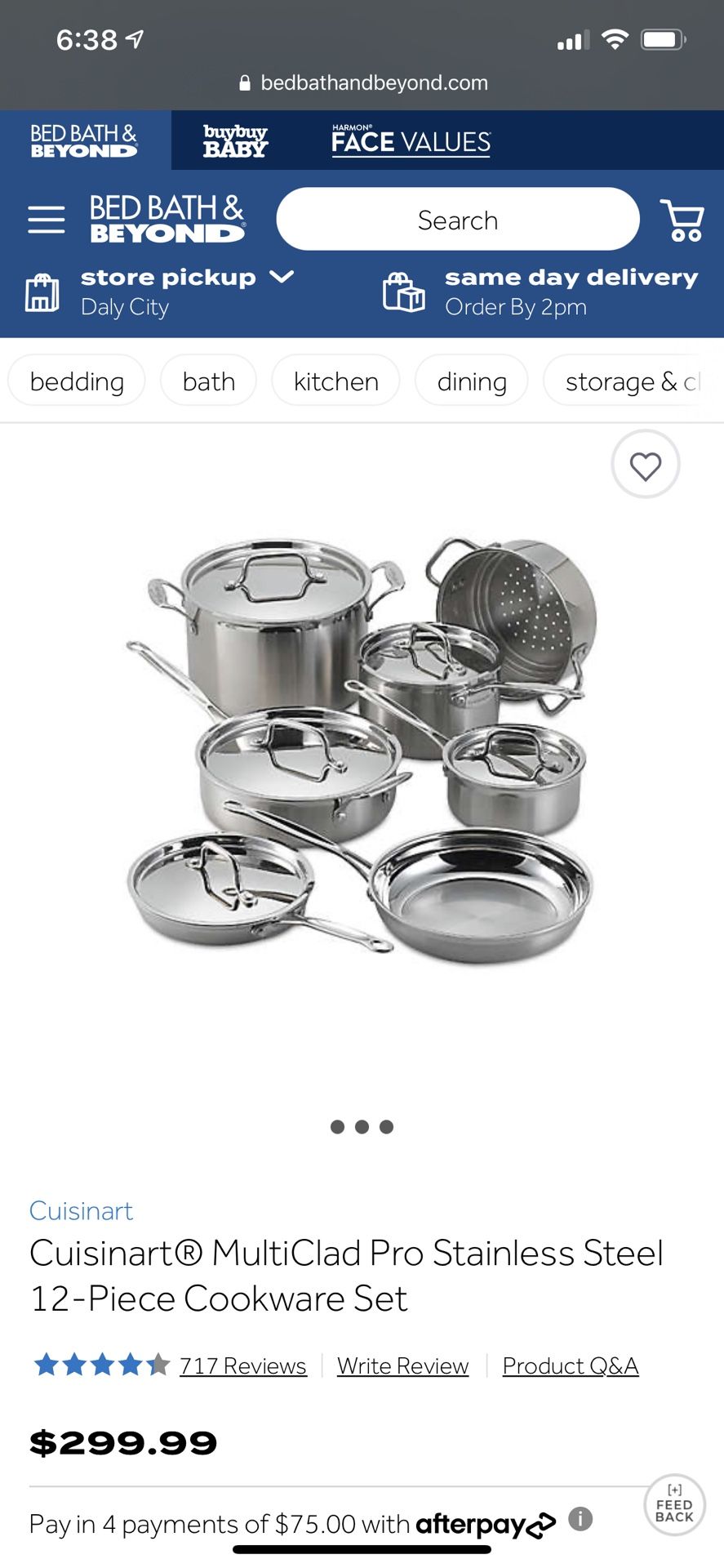 Cuisinart Multiclad Pro Stainless - New