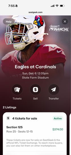 Eagles at Cardinals
