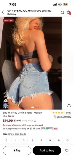Fashion Nova Jean Shorts – $10 ✨