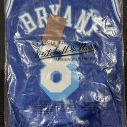 $60 Los Angeles Lakers Kobe Bryant Mitchell Royal Blue Or Gold Large Hardwood Classics