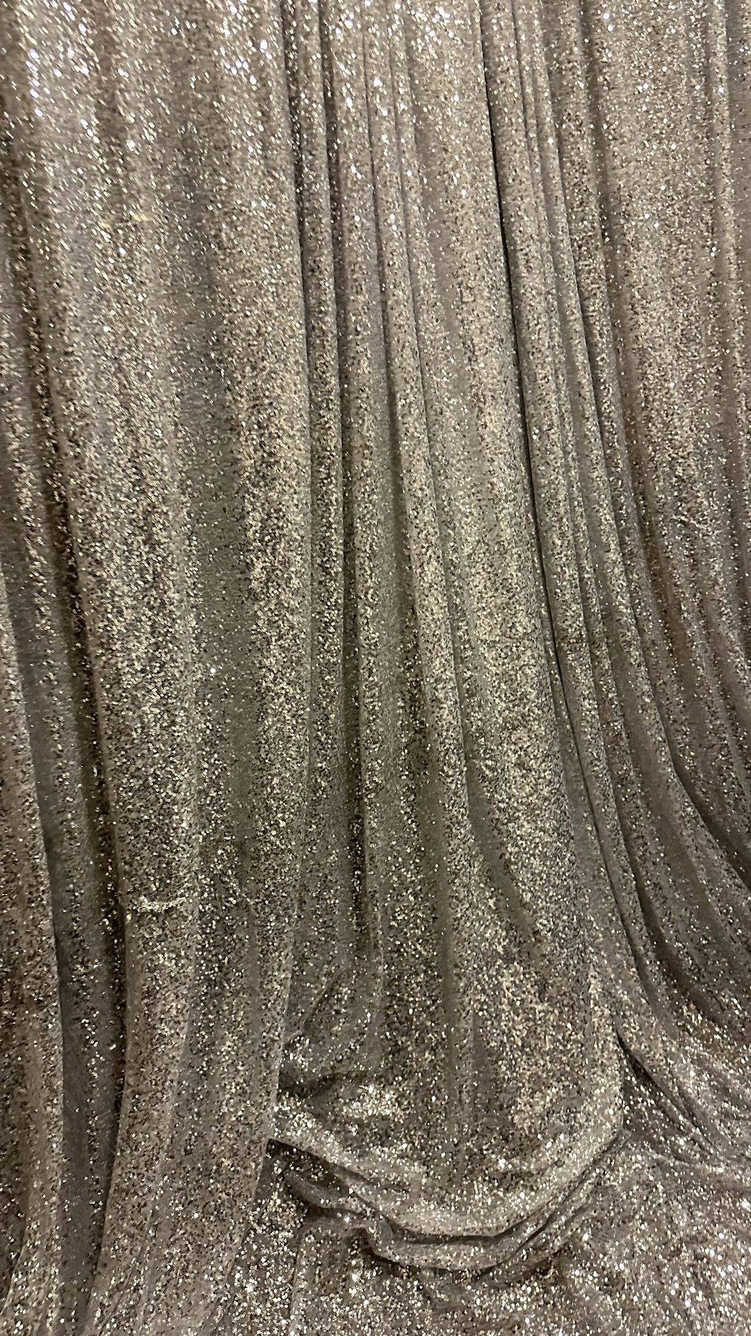 Silver Sequin 2 Layer Backdrop