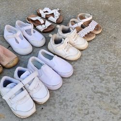 Girls kids clothes and shoes excellent condition