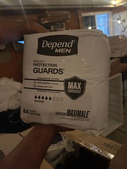Depend Men Fresh Protection Guards 84 Count