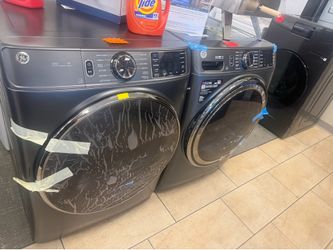 Ge profile front load washer and gas dryer